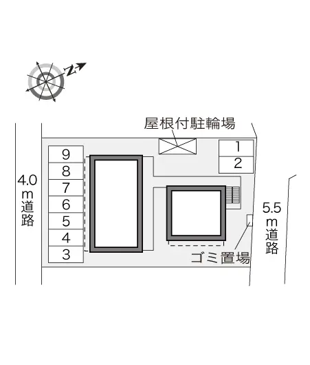 ★手数料０円★名古屋市南区弥生町　月極駐車場（LP）